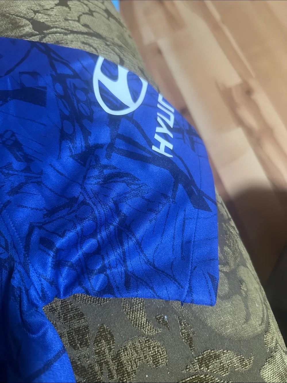 Nike Youth Blue Chelsea FC Jersey with Yokohama Sponsor